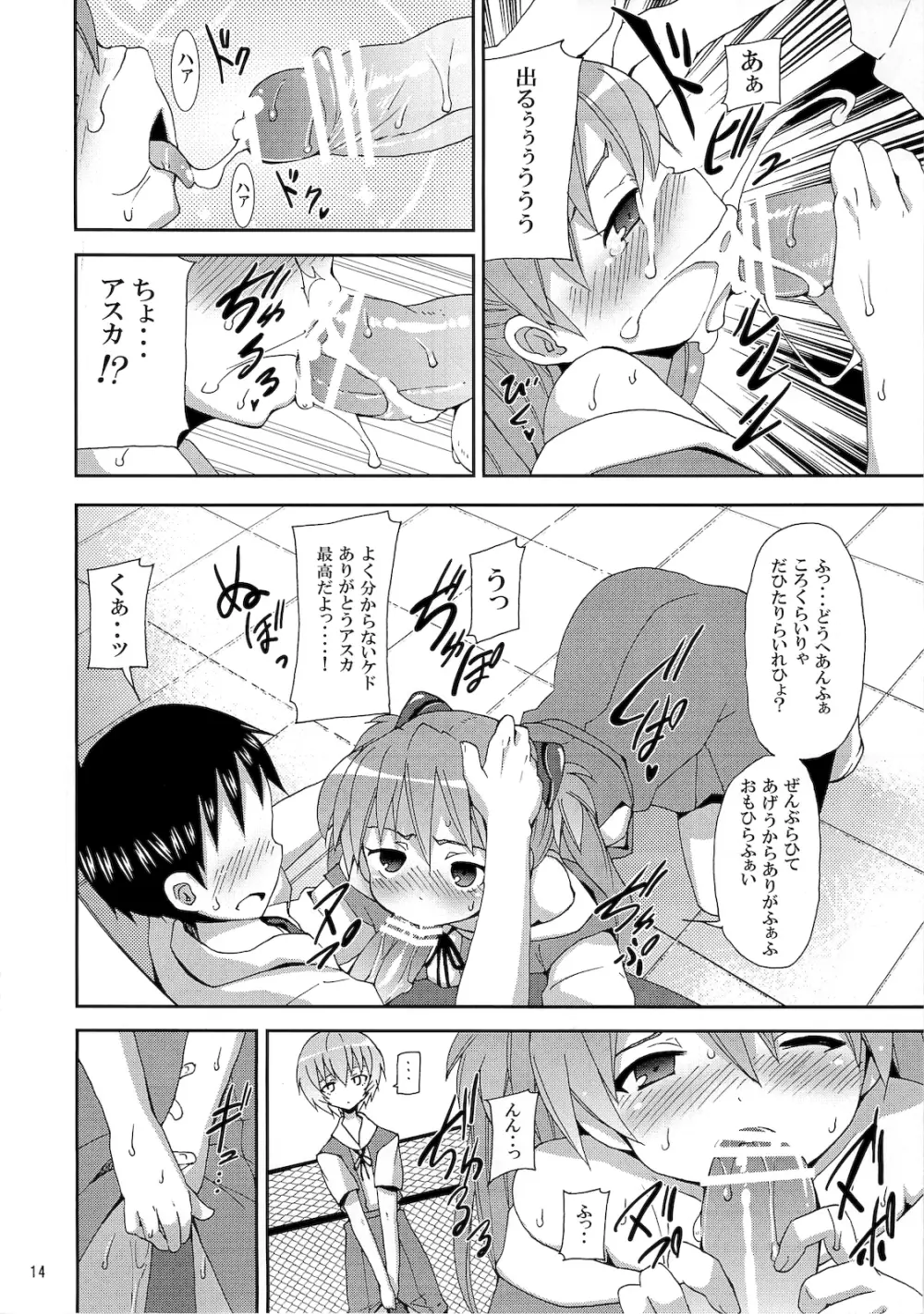 (C76) [のうないカノジョ (キシリトヲル)] I CAN (NOT) CHOOSE. (新世紀エヴァンゲリオン) - page13