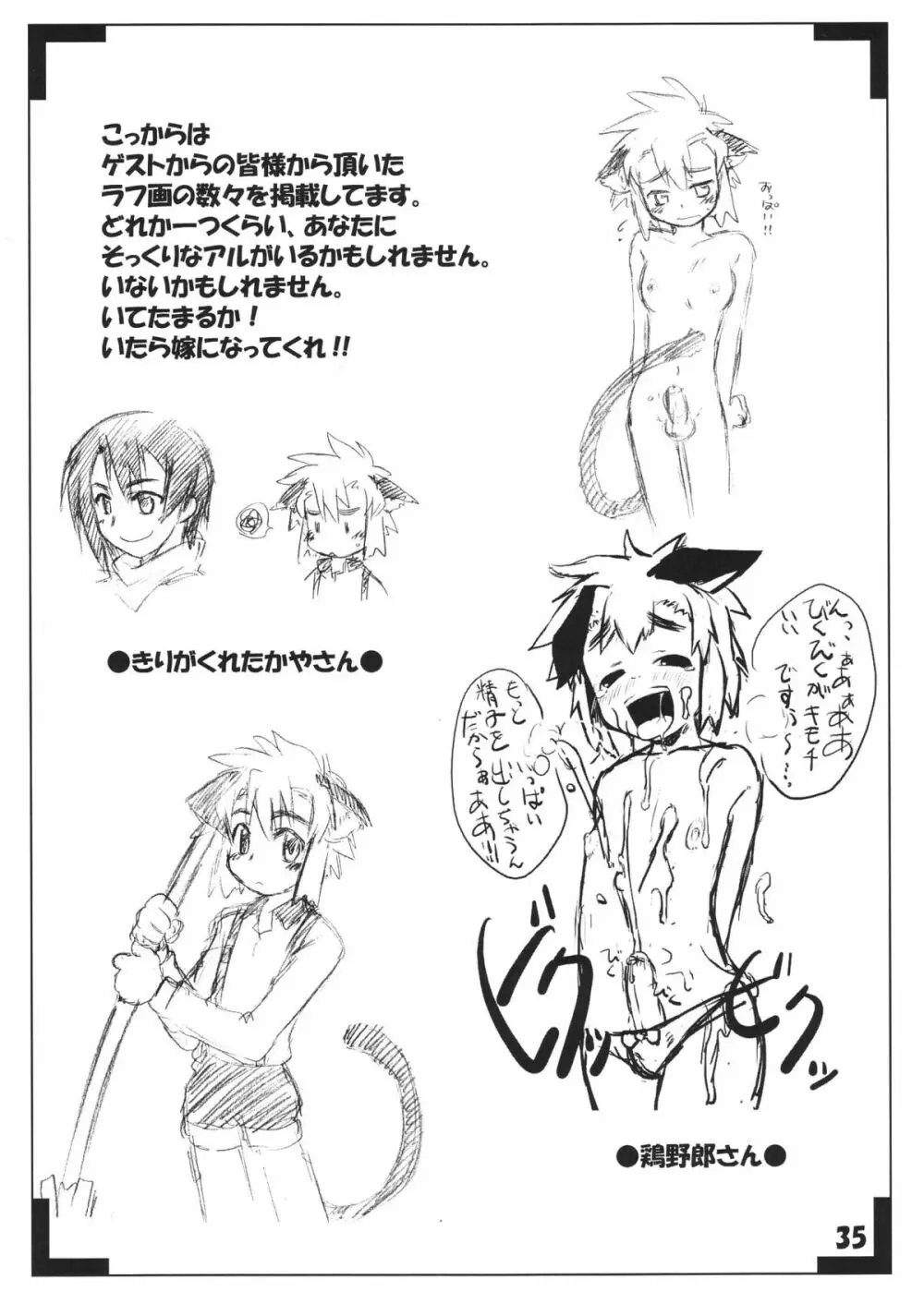 好色少年出張版 01 アルの本（仮） - page34