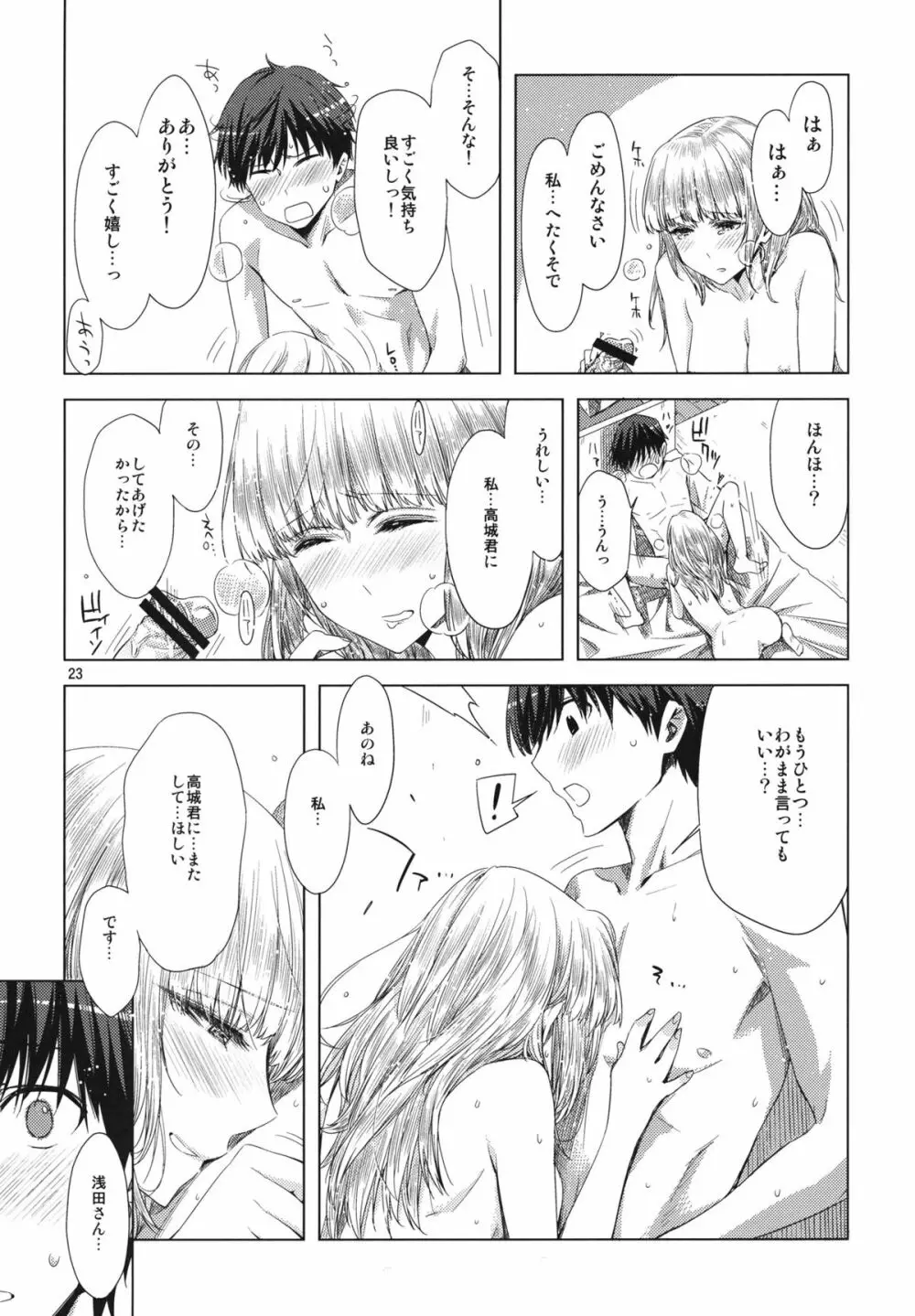 恋もよう 晴れのち晴れ - page22