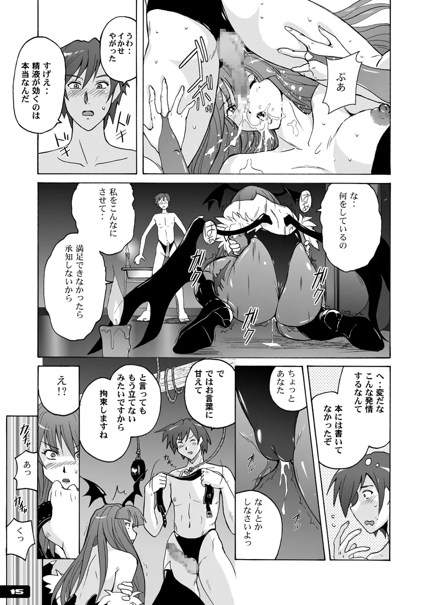 ぴたぴたモリガンフェチDL+ - page14