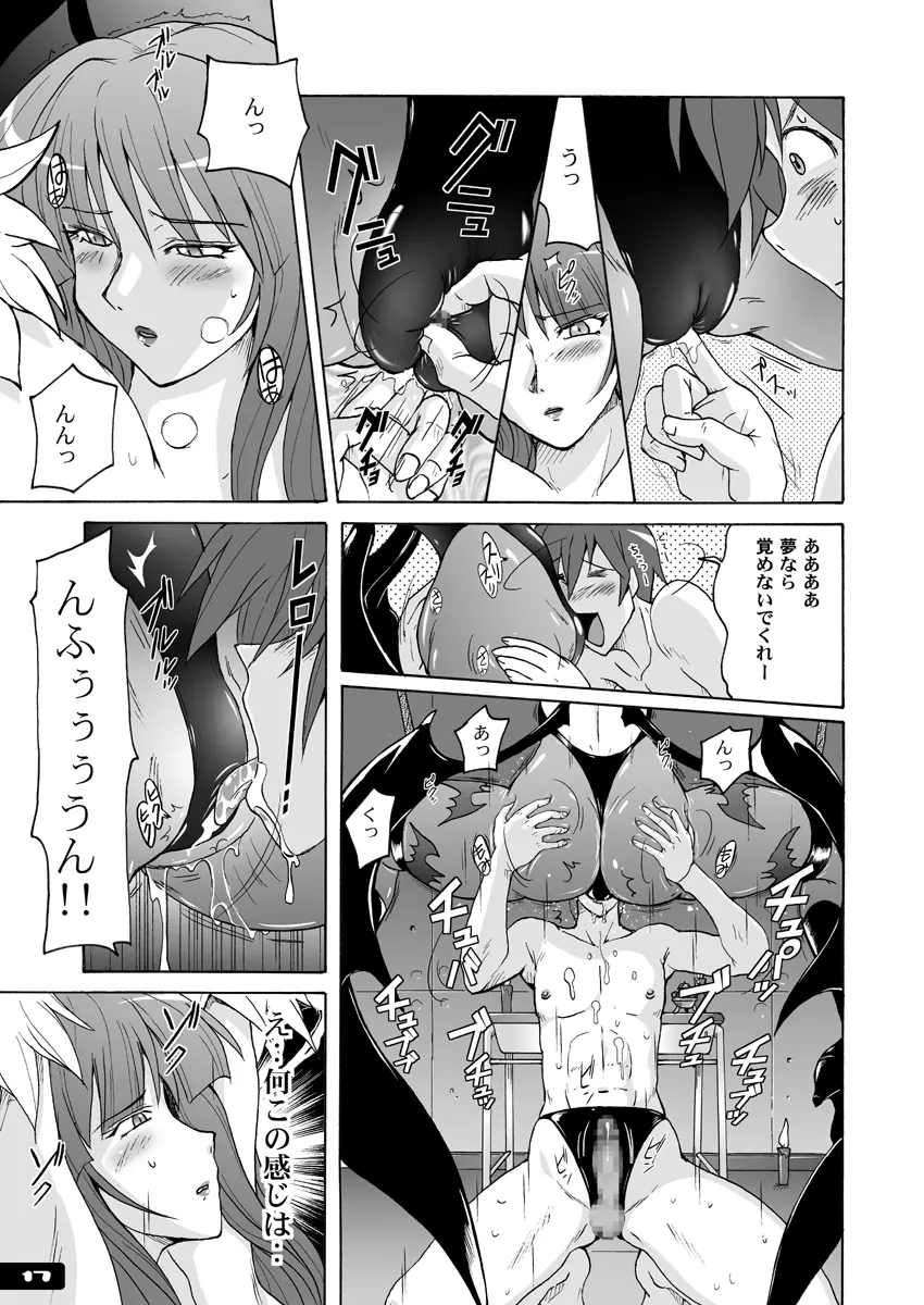 ぴたぴたモリガンフェチDL+ - page16