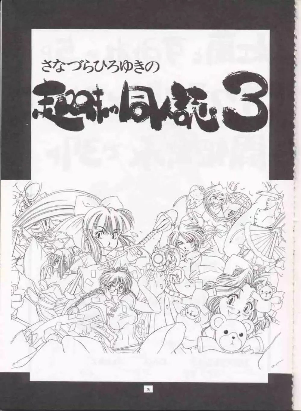 さなづらひろゆきの趣味の同人誌 3 - page2