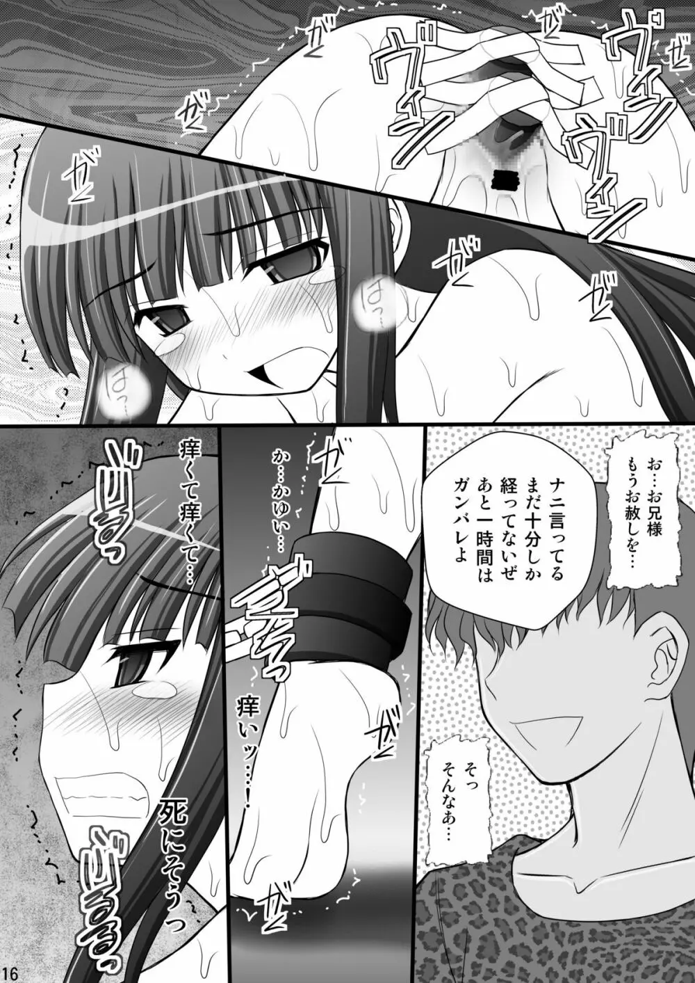 乙女くノ一悶絶拷問地獄絵巻 淫乱モード其の弐「斑鳩・柳生・雲雀編」 - page15