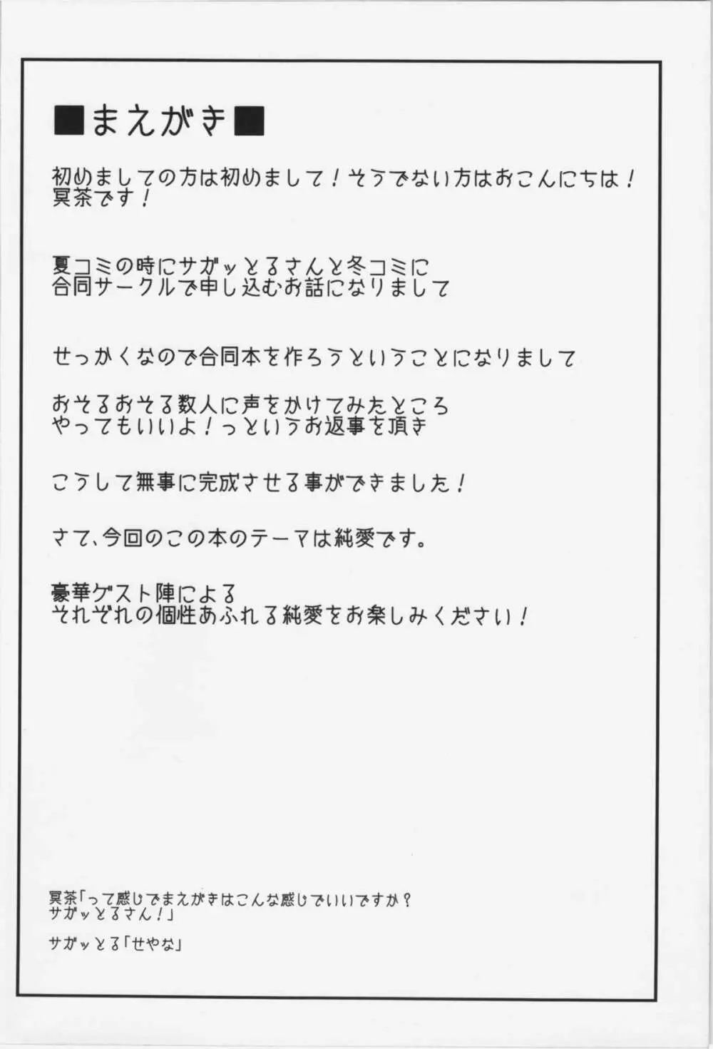 東方純愛合同誌 ～鈴蘭～ - page3