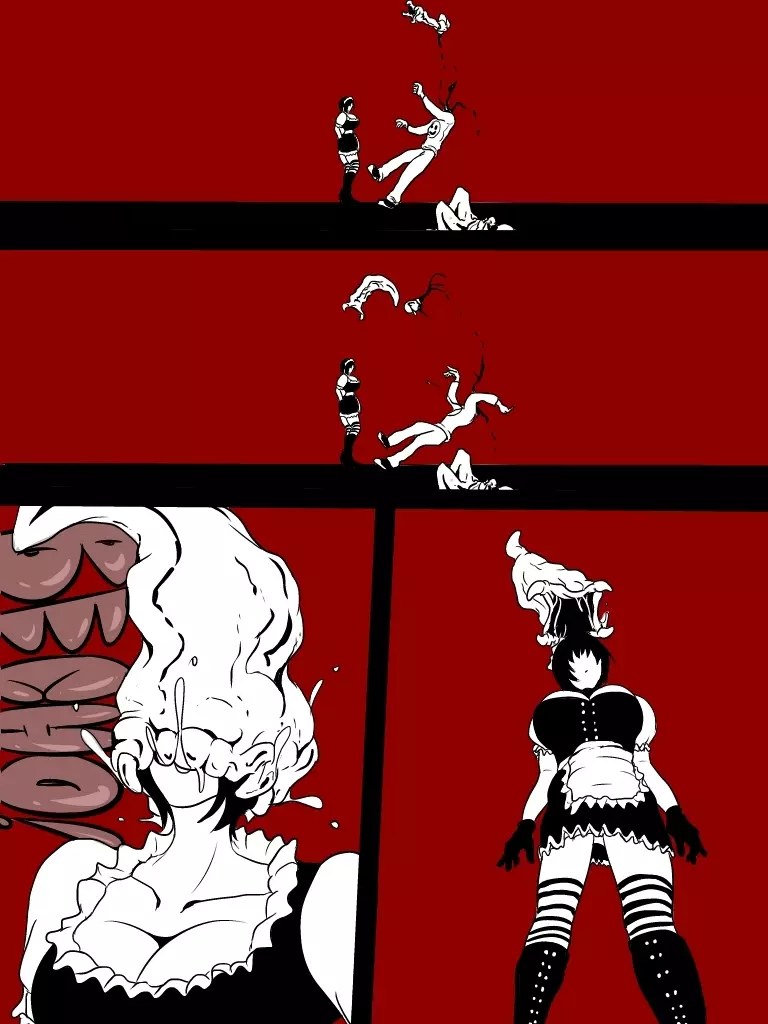 Maid vs Vore Monster - page6