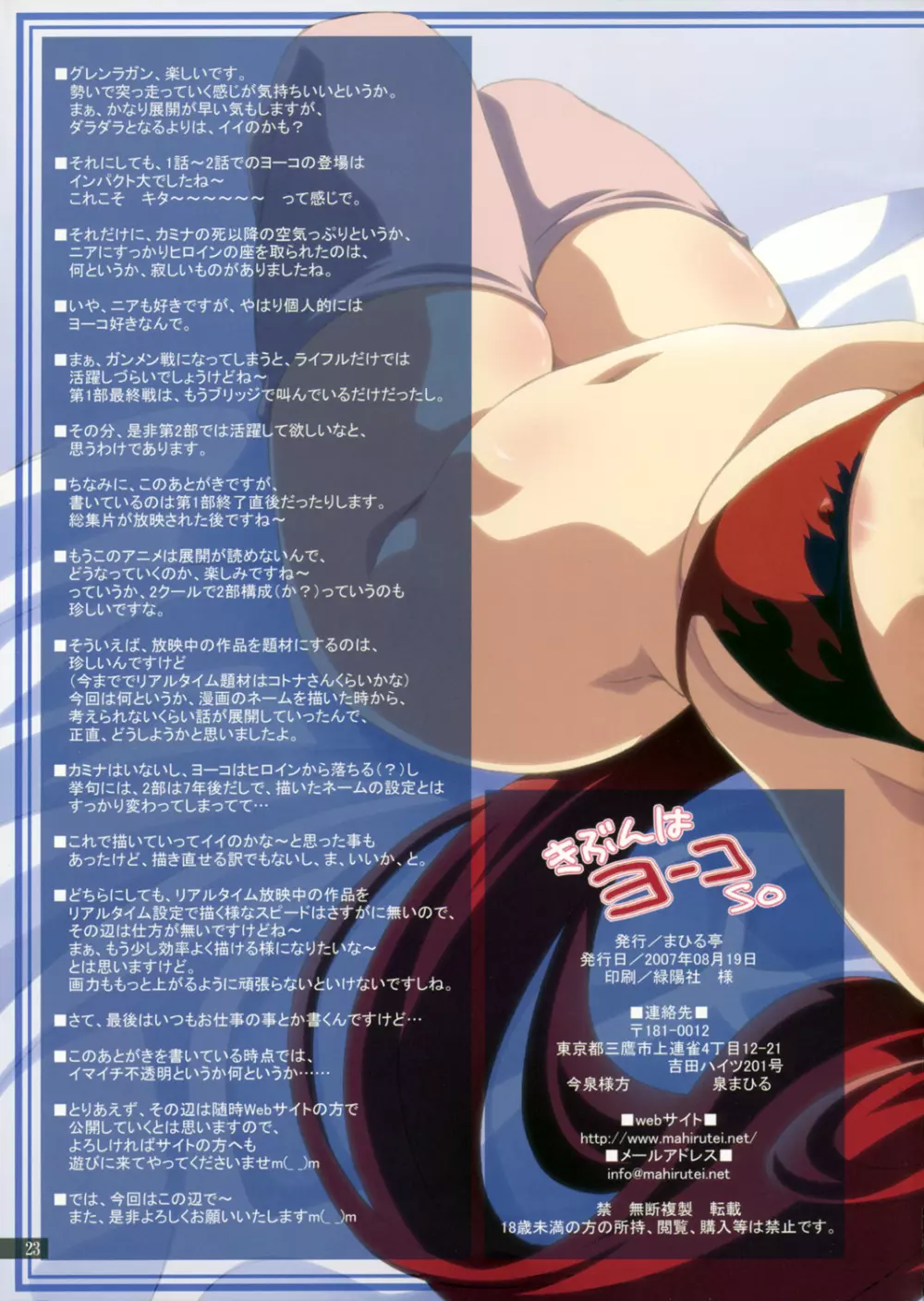 きぶんはヨーコso - page23