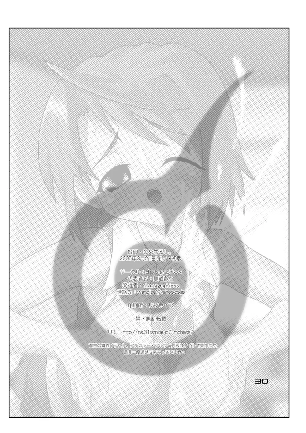 ひめぢるし。 - page29