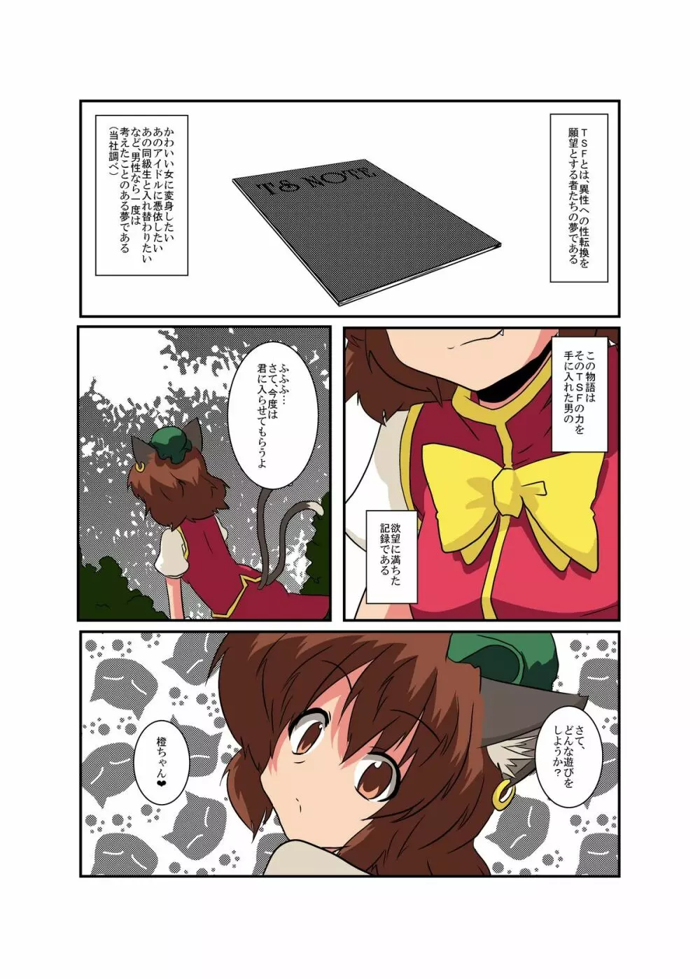 東方TS物語～橙編～ - page4