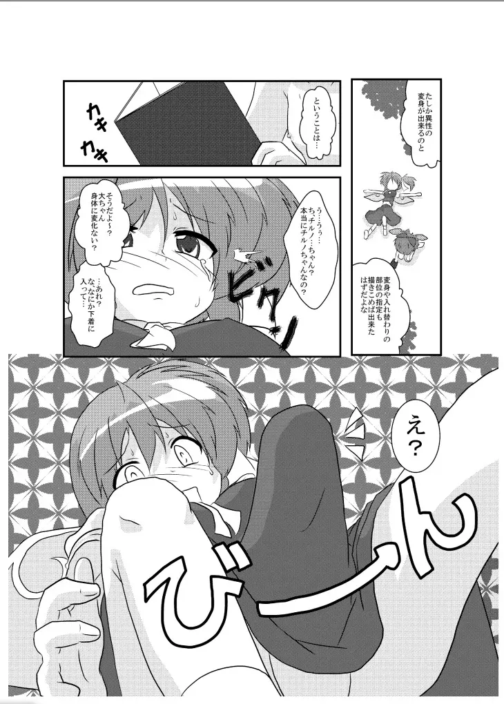 東方TS物語～チルノ編～ - page19