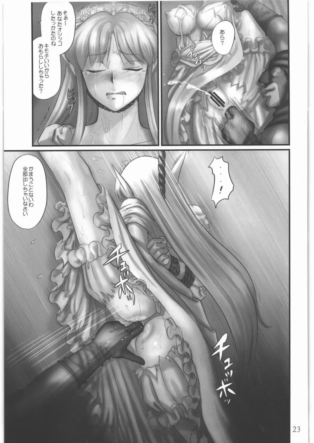 エルフ陵辱 ～ルビーの涙～ - page22