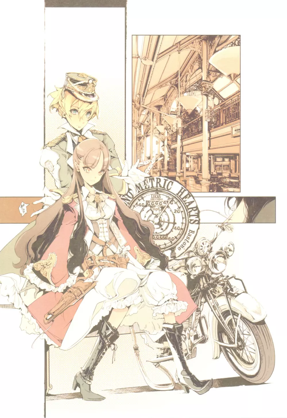 TETSUBA-TEKKI CHRONOMETRIC HEARTS#3 ROYAL HIGHLANDERS +ペーパー - page7
