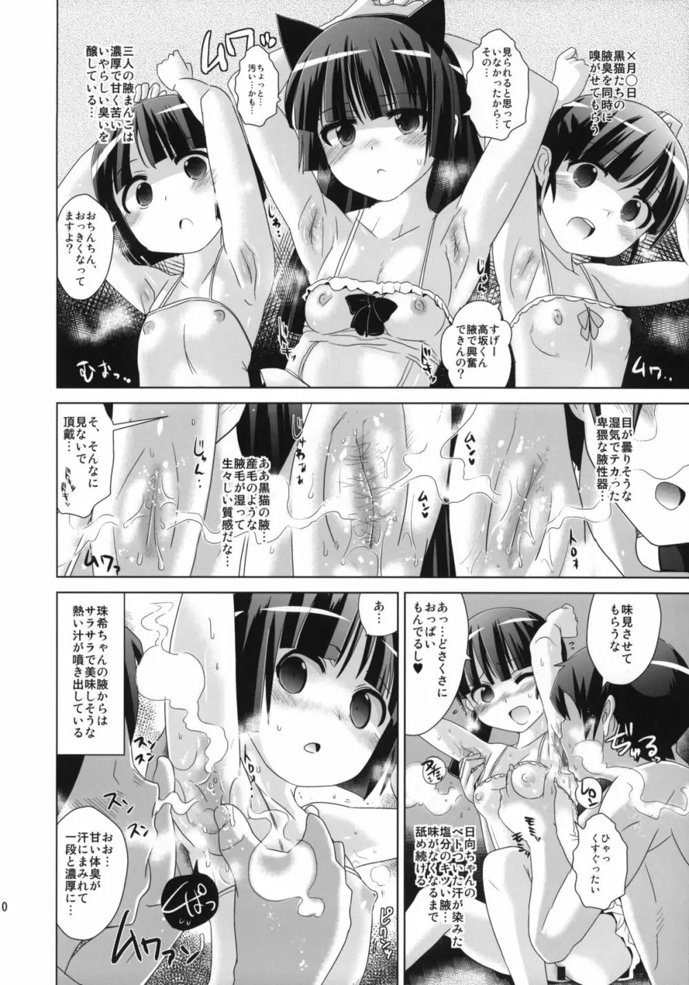 黒猫よ俺にニオイを嗅がせてくれないか？ +ペーパー - page9