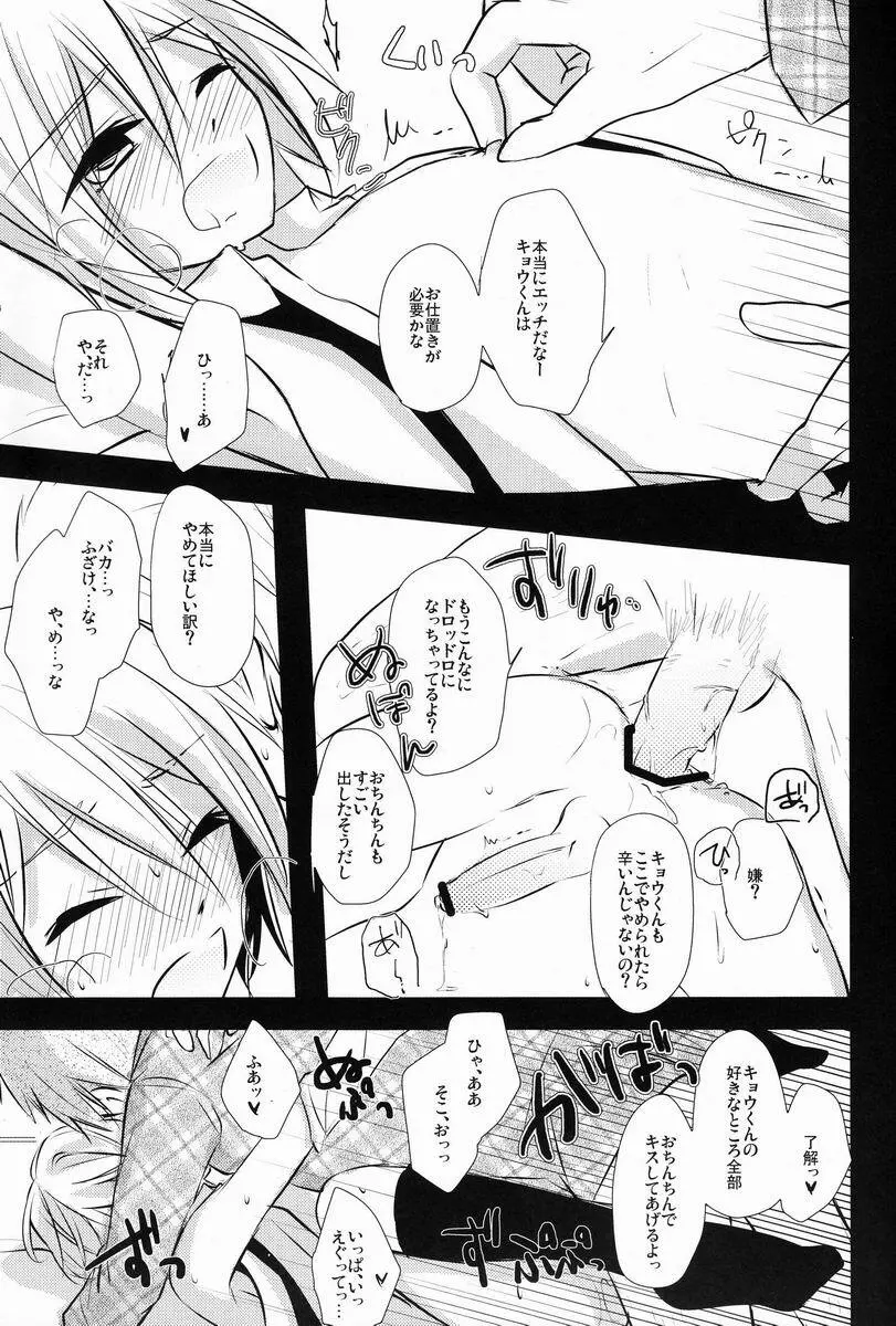 キョウくんと密室デート - page20