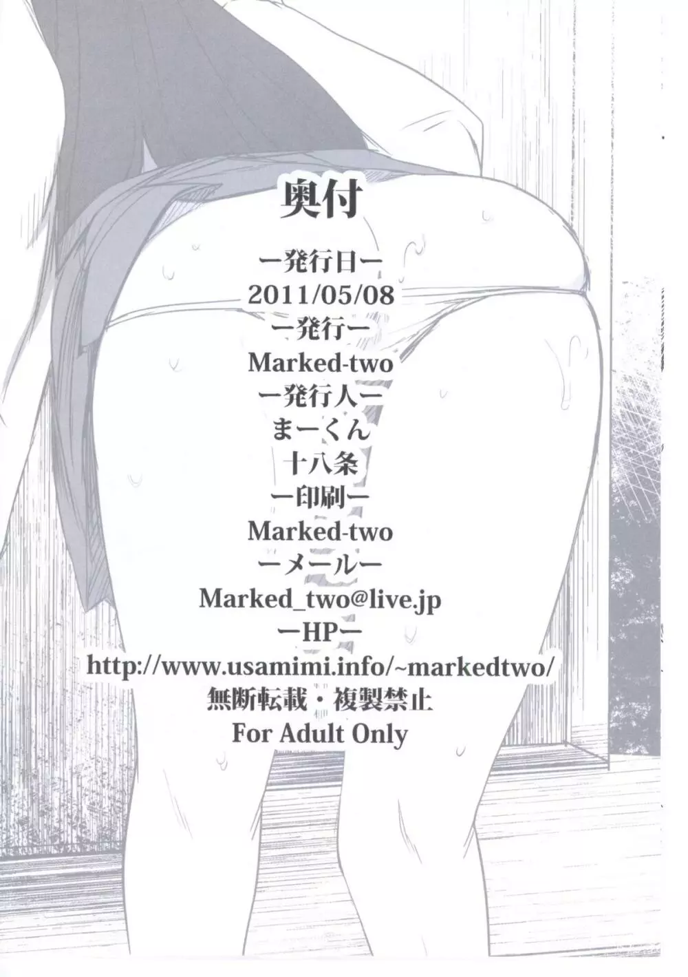 (例大祭8) [Marked-two (まーくん)] Marked-two -code:1- (東方Project) - page11