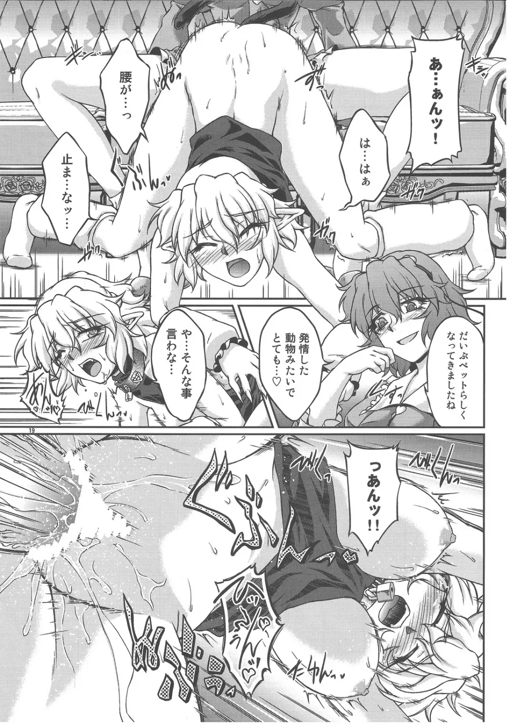 (C82) [幸撃 (大月渉)] 鉄(物の付いた首)輪 (東方Project) - page18
