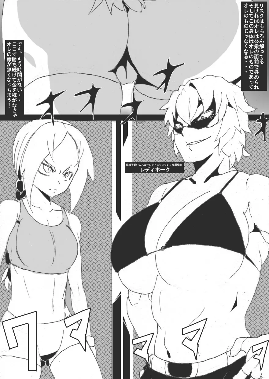オリキャライメージプレイ キャットファイト編 - page6
