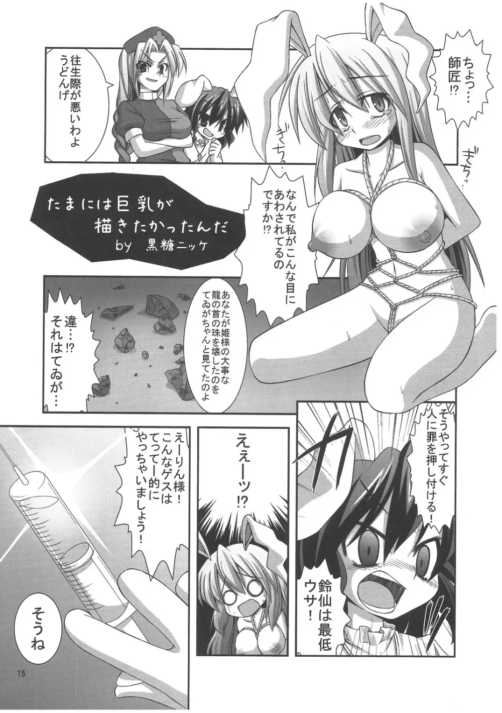 優曇華合同誌 特盛うどん - page14