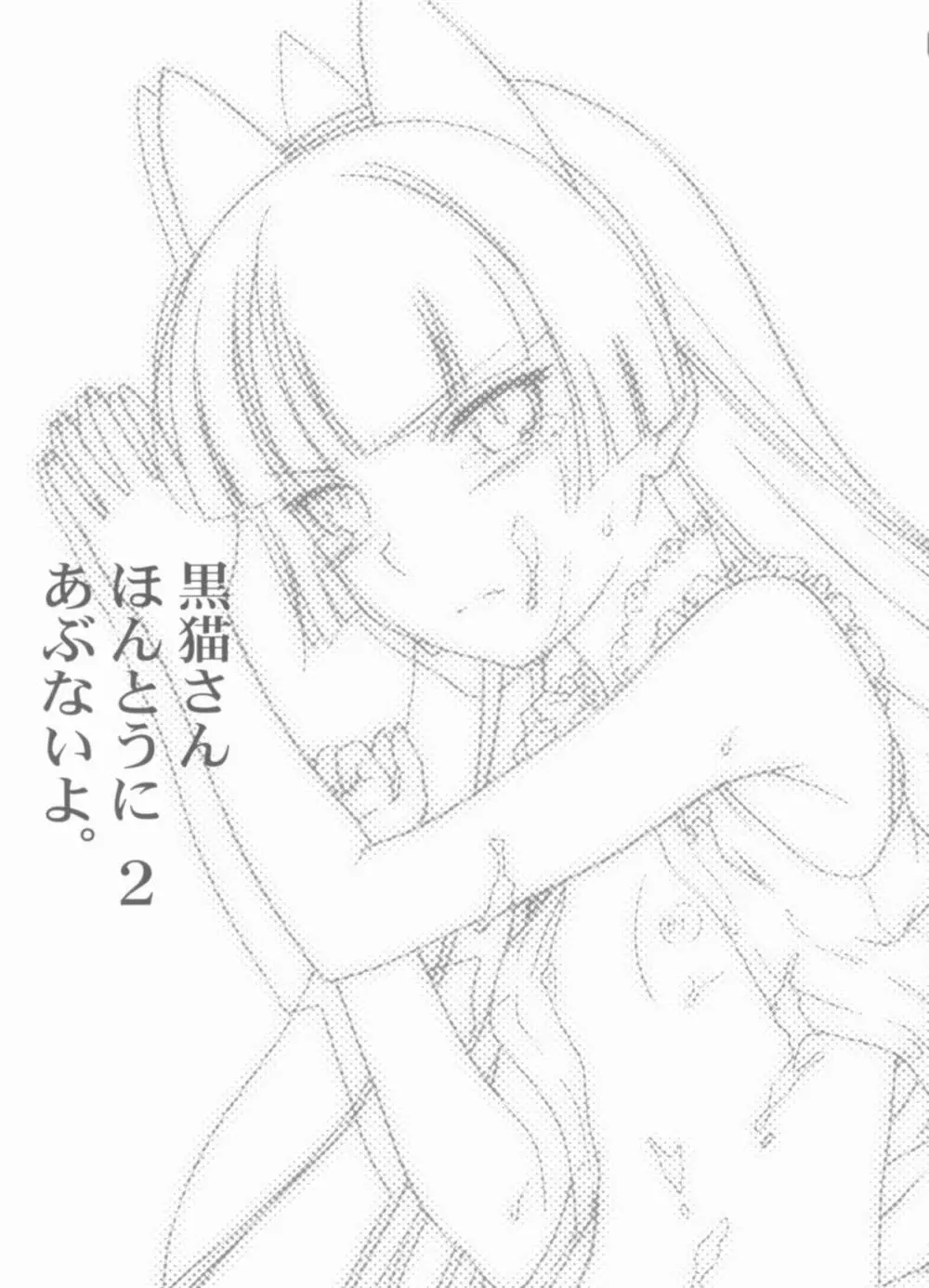 黒猫さんほんとうにあぶないよ。2 - page3