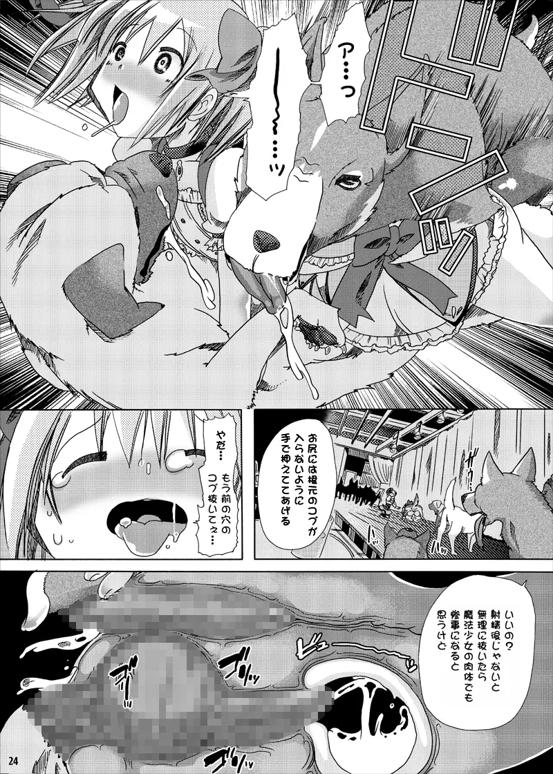 pleco-de;T「獣姦★まどかまぎか」 - page22