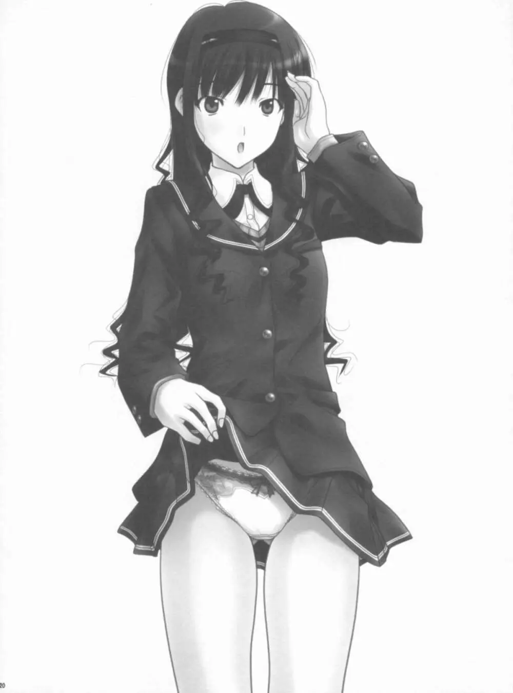 (C80) [彩～IRODORI～ (そよそよ) Album-はるか先輩-+bonustrack (アマガミ) - page19