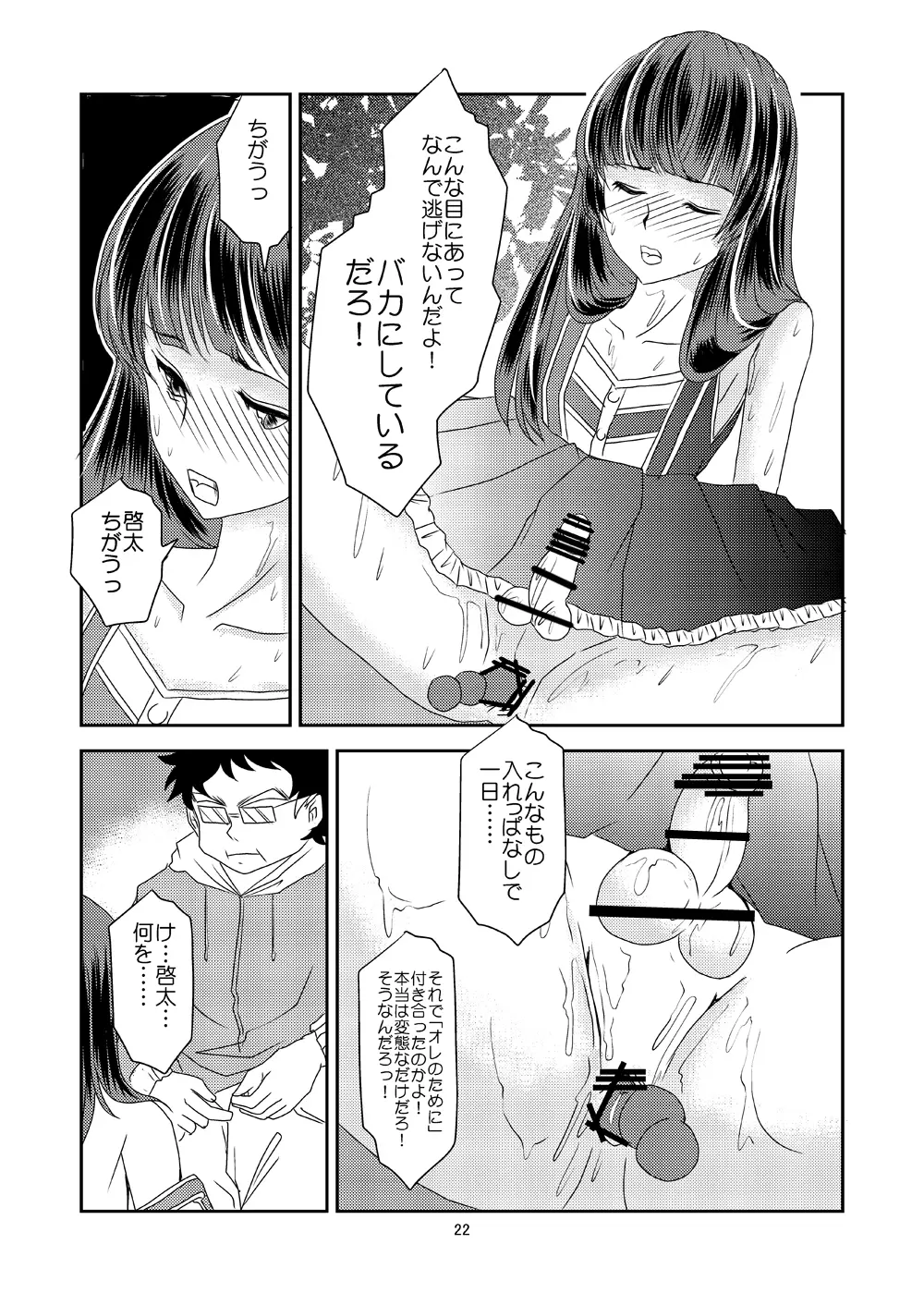 純～幼馴染の少年を女装させて辱める～ - page21