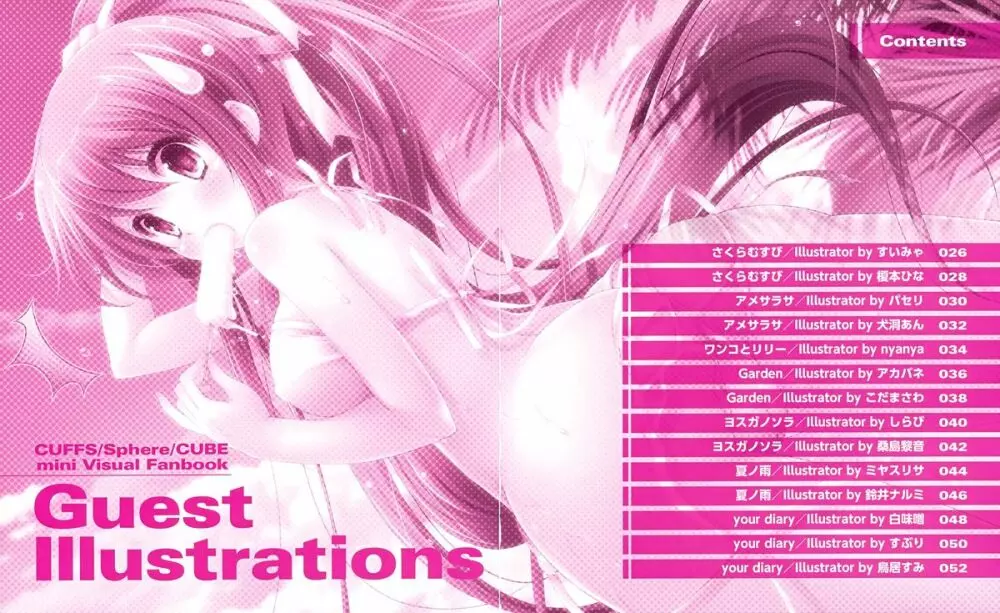 C82 『CUFFS/Sphere/CUBE』miniビジュアルファンブック - page15