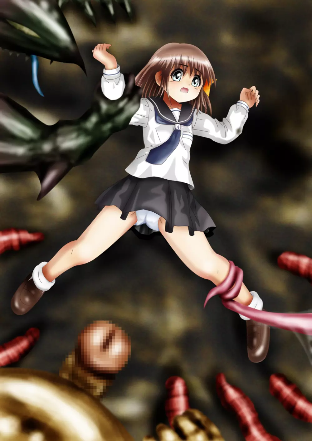 [でんで] 『不思議世界-Mystery World-ののな15』～淫魔植物ゴルゴーラ達の石化光線～ - page119
