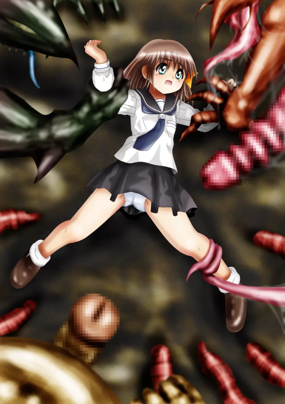 [でんで] 『不思議世界-Mystery World-ののな15』～淫魔植物ゴルゴーラ達の石化光線～ - page120