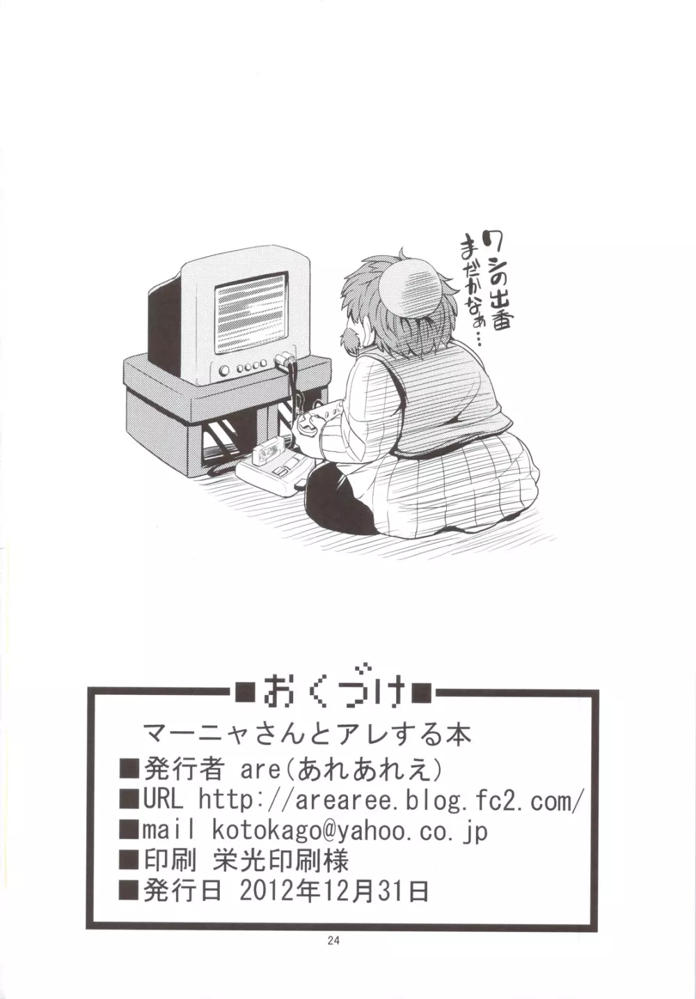 マーニャさんとアレする本 - page25