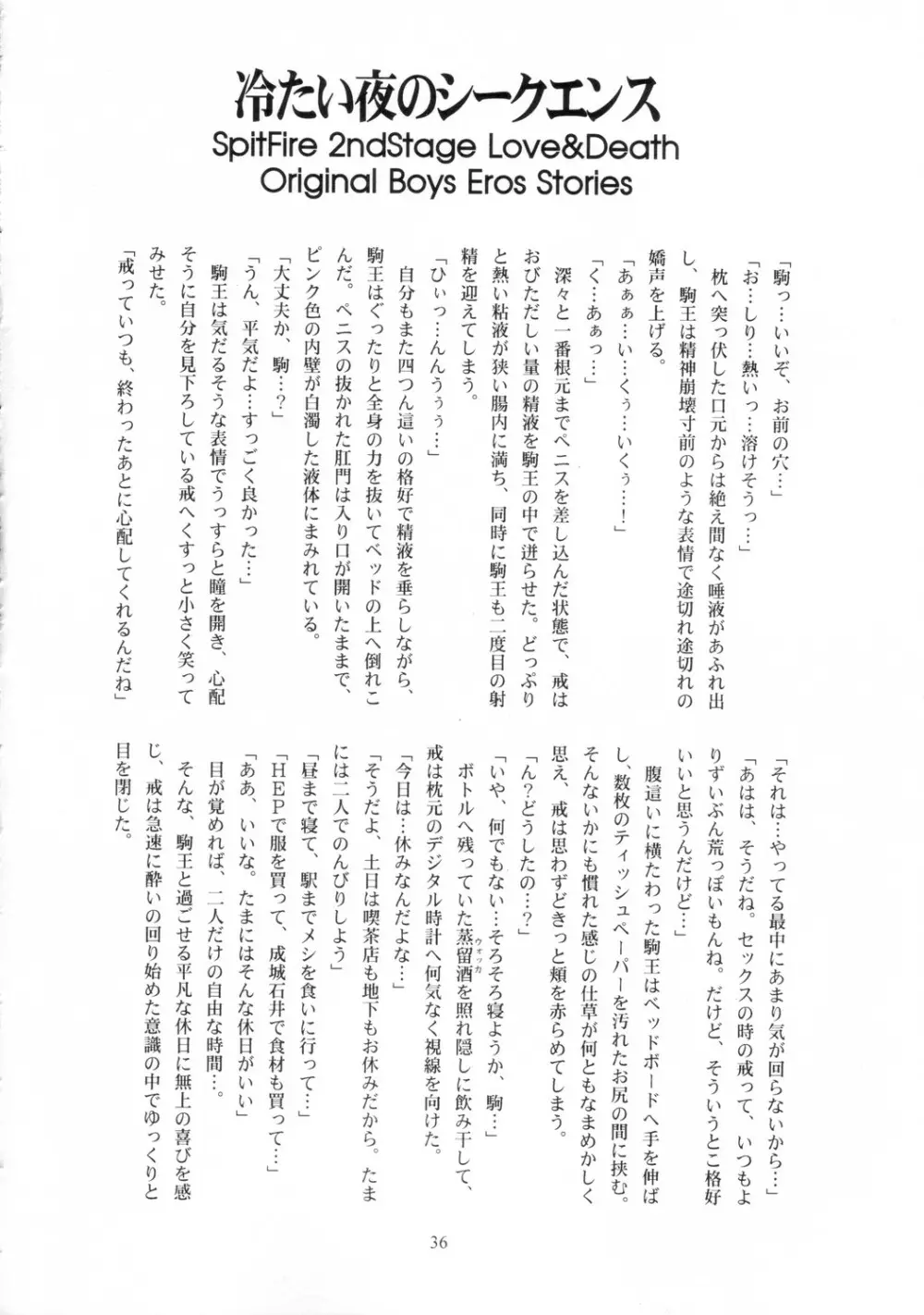 スピットファイア冷たい夜のシークエンス 2 - page35