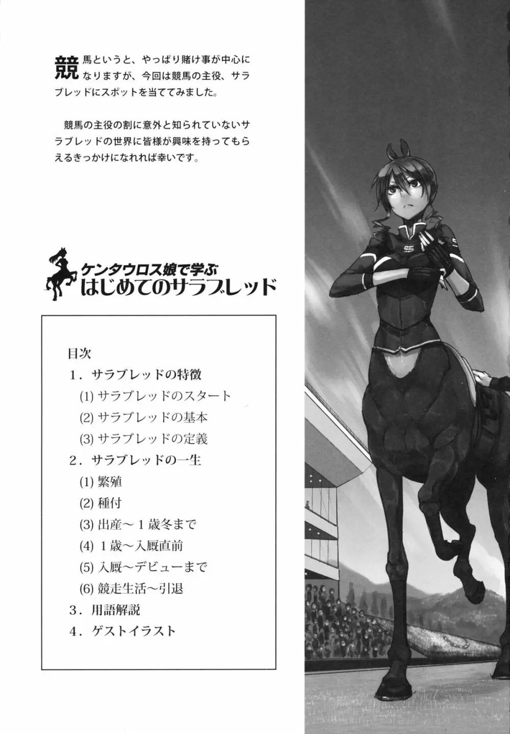 ケンタウロス娘で学ぶ初めてのサラブレッド - page2