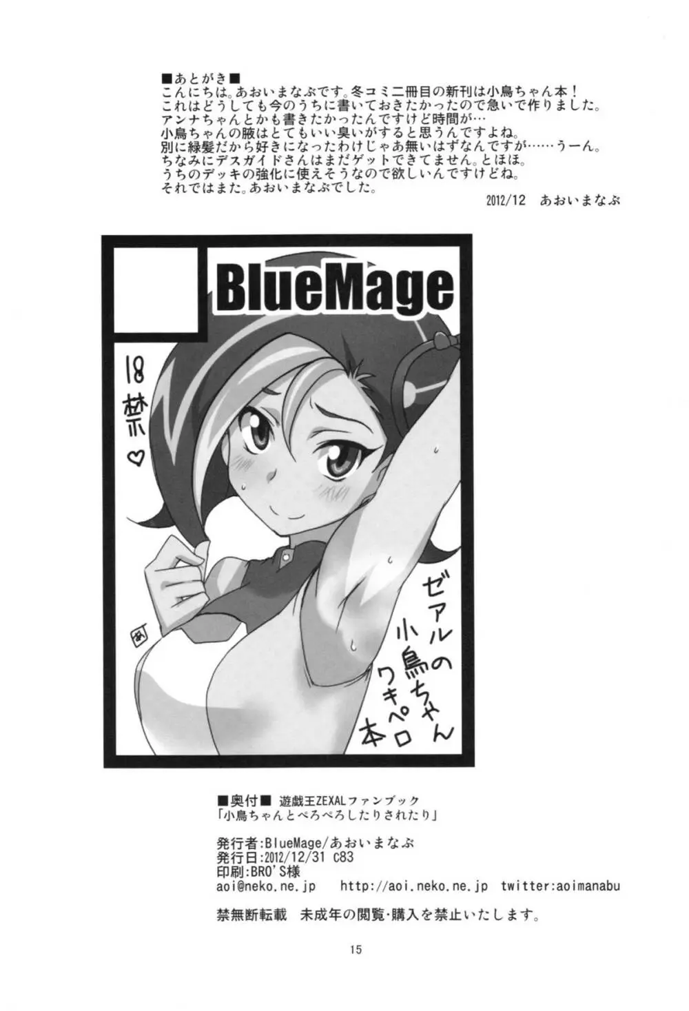 小鳥ちゃんとぺろぺしたりされたり - page17