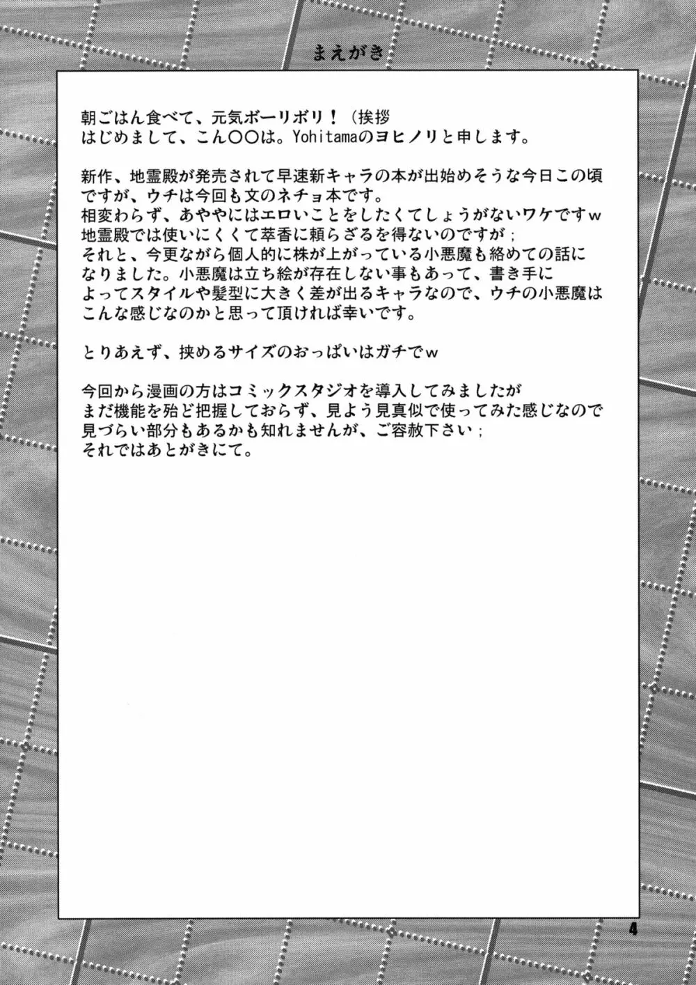 主が居ぬ間の密着取材 - page4