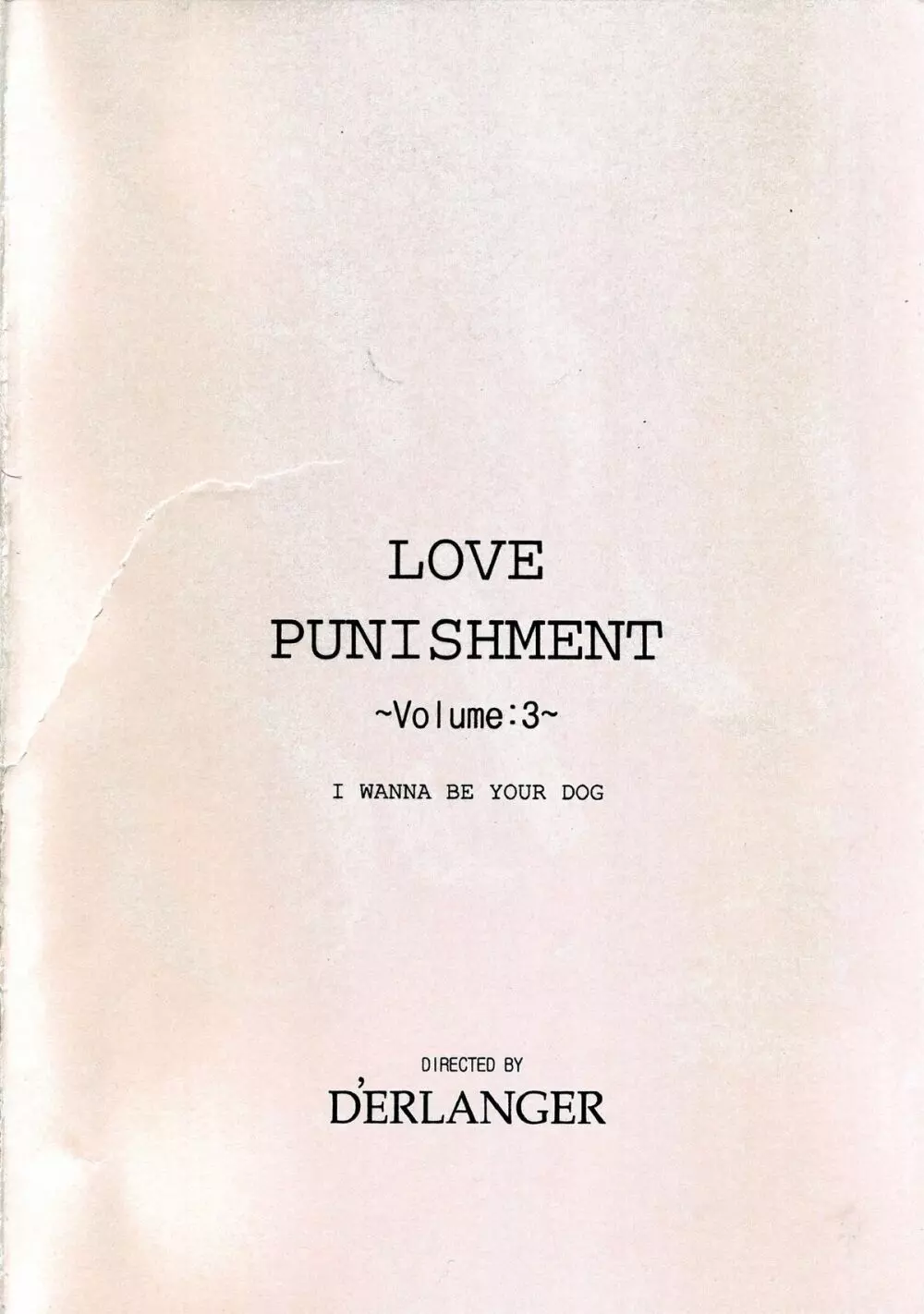 LOVE PUNISHMENT Volume：3 - page16