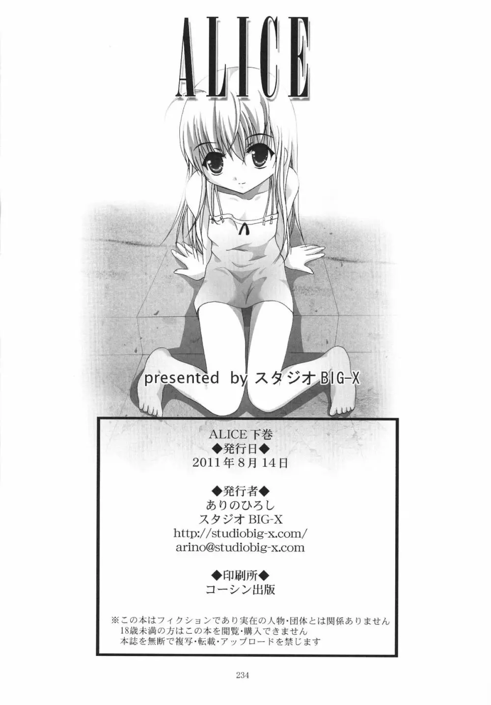ALICE 下巻 - page234