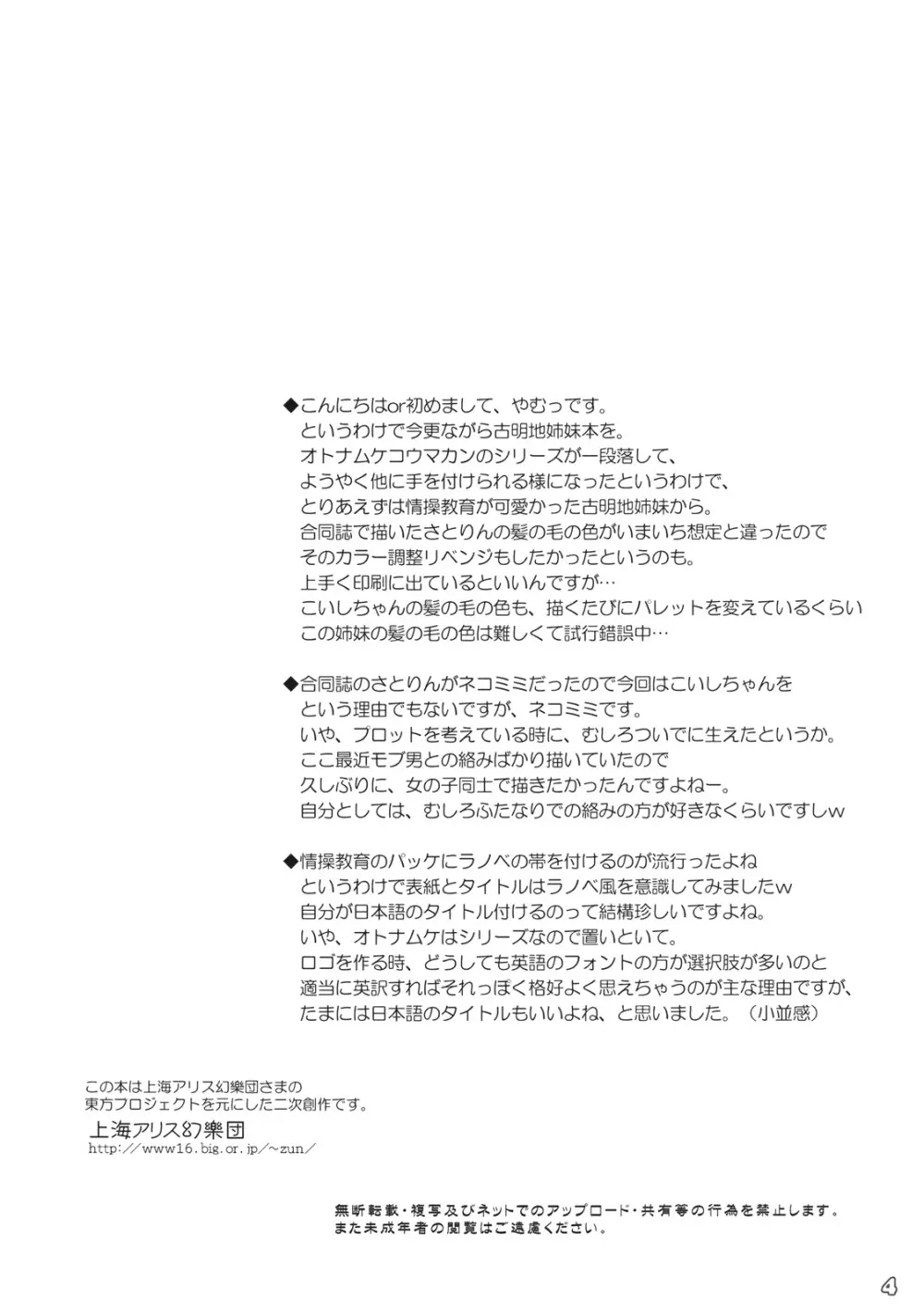 妹に猫耳などが生えてしまいました。 - page4
