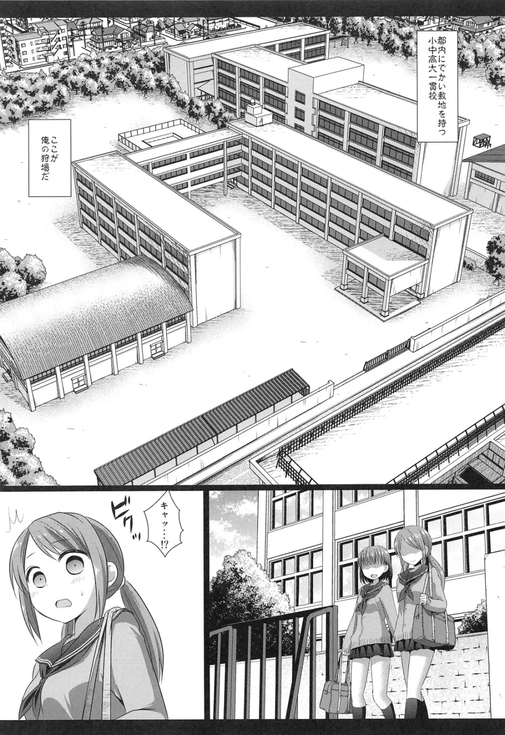 陵辱学園 1 生徒会長便所レイプ - page5