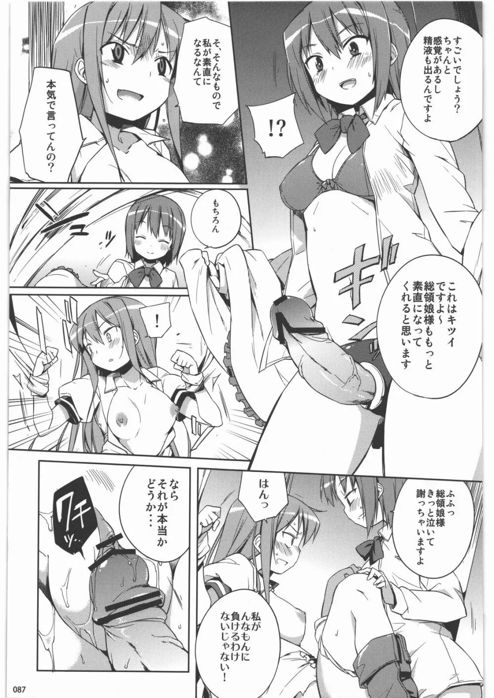 絶対チンポなんかに負けたりしない!合同誌 - page86