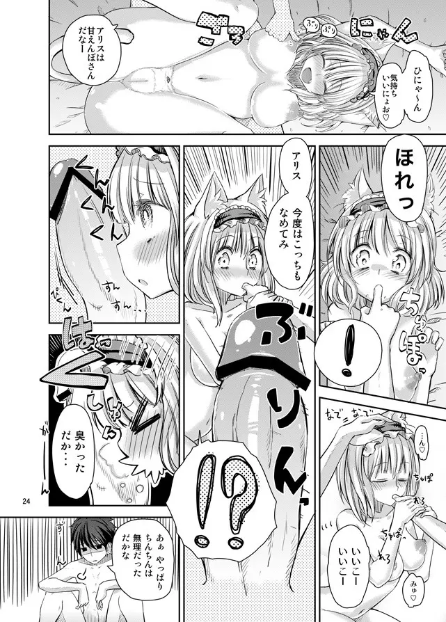えっちなニャリスの作り方。 - page23