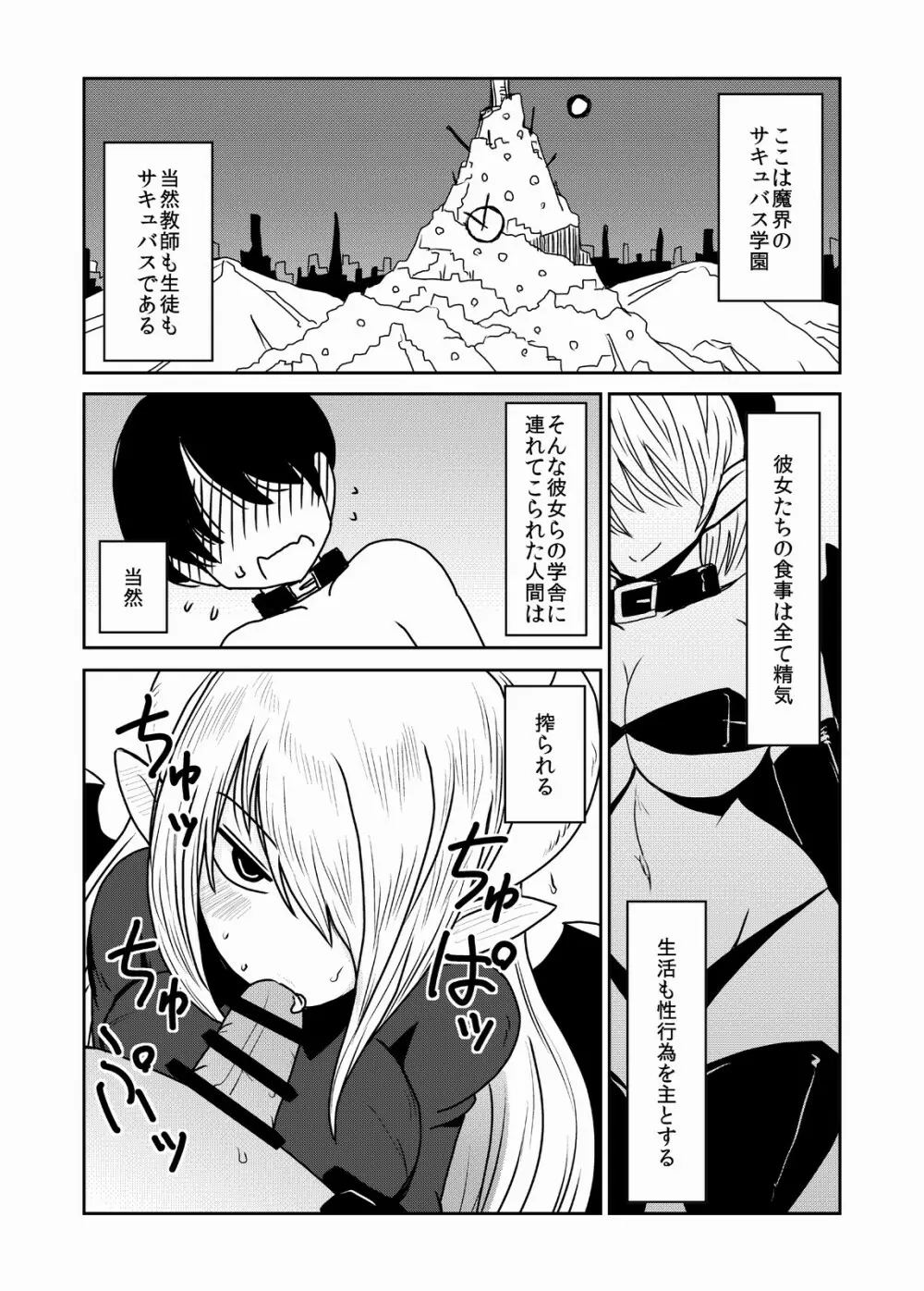 サキュバス学園、クラスのペット。 - page3