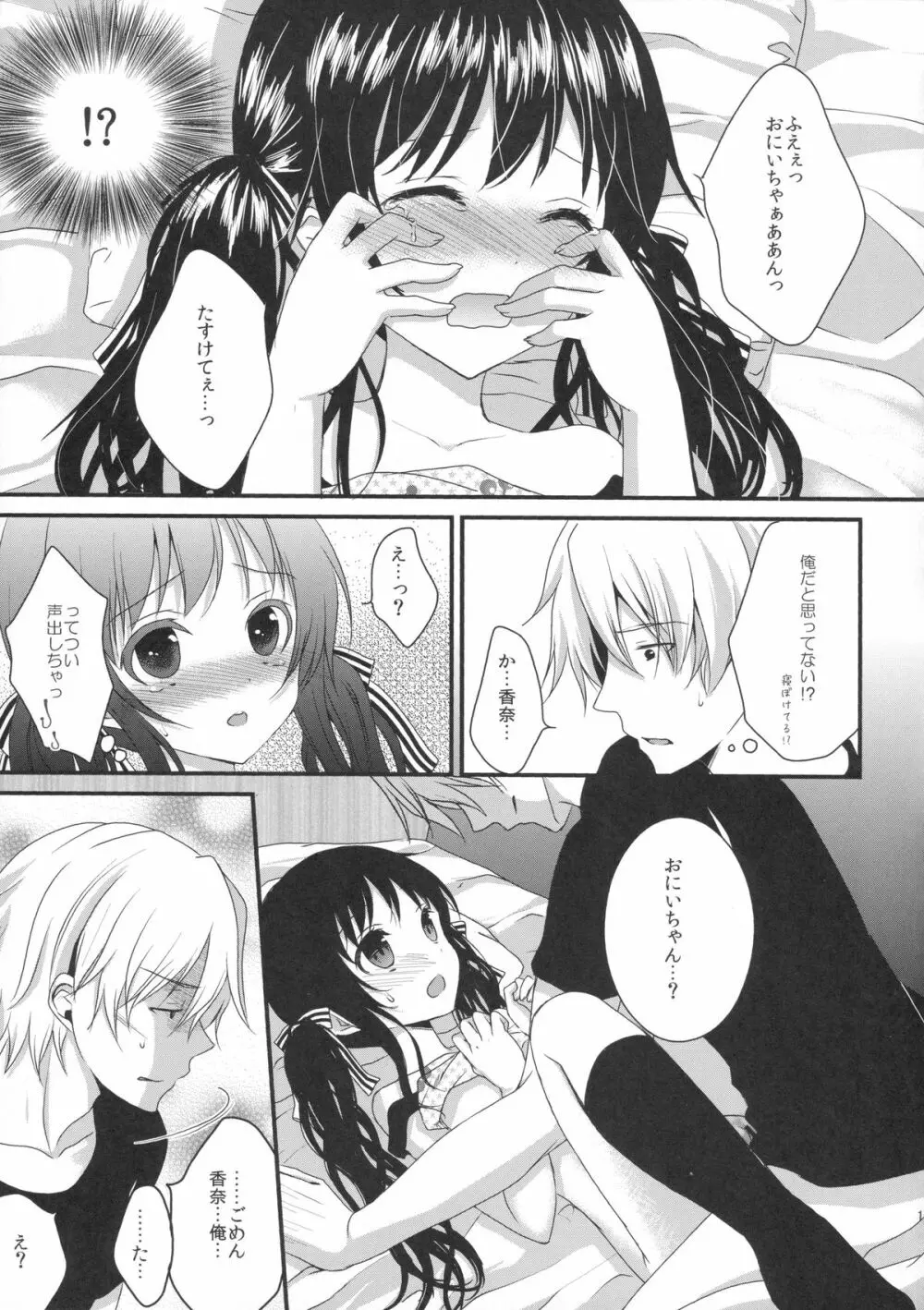 妹がいつまでたっても起きないのでイタズラしてみた - page14