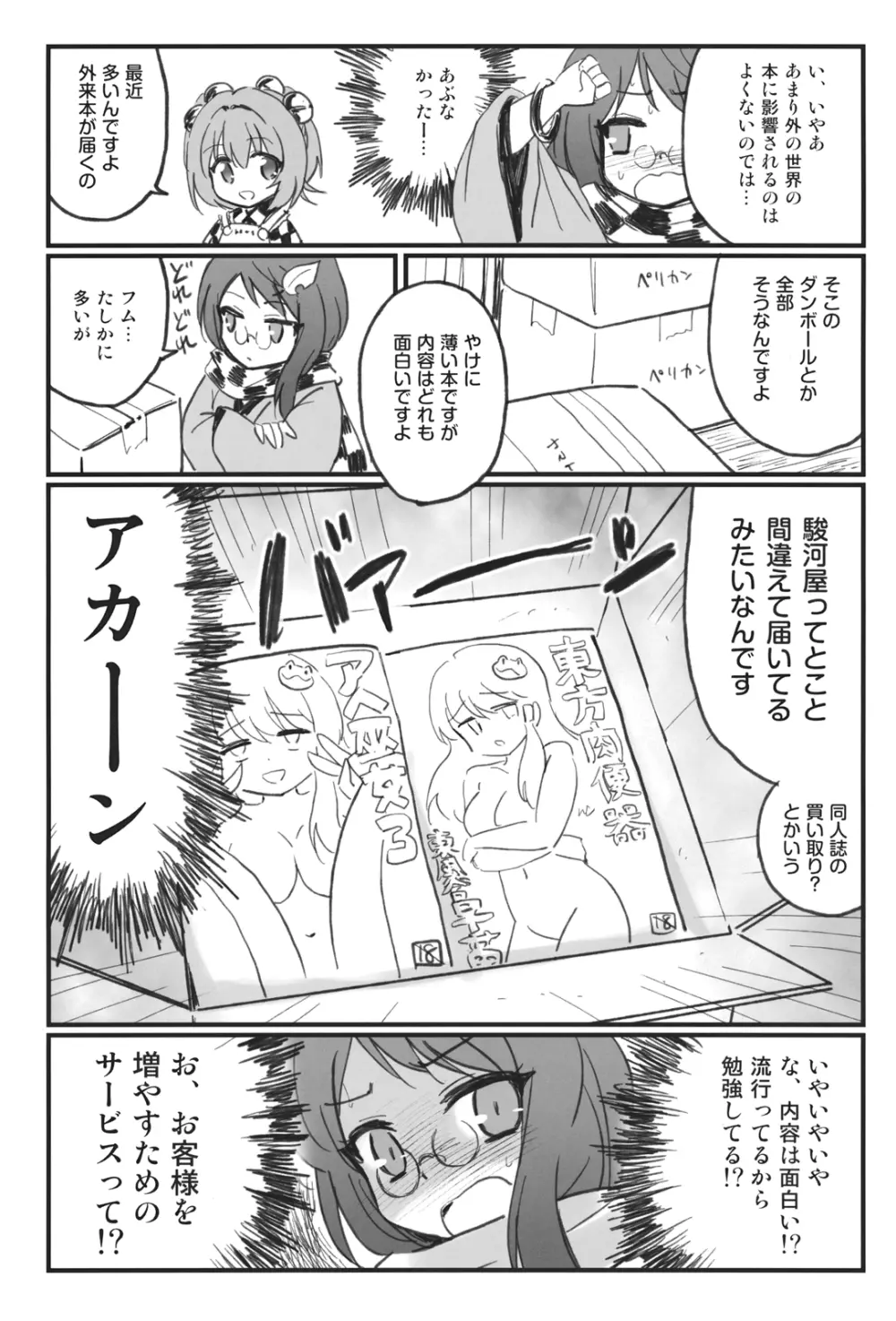 鈴奈庵と駿○屋を間違えてエロ本を送ってはいけない - page5