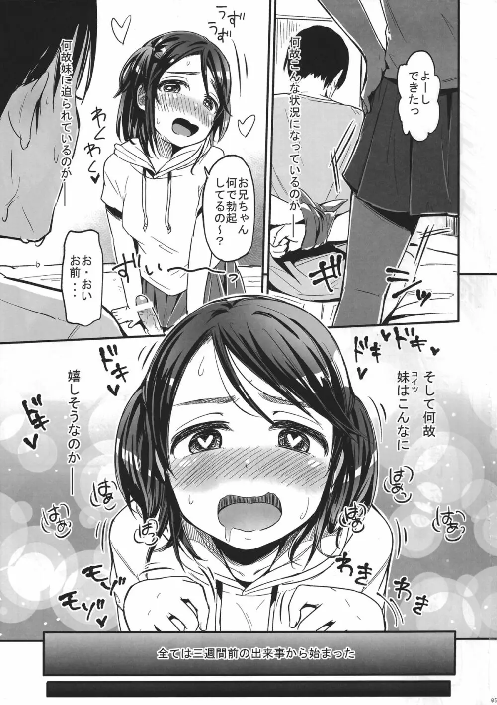 お兄ちゃん!?オナニー禁止!!! - page4