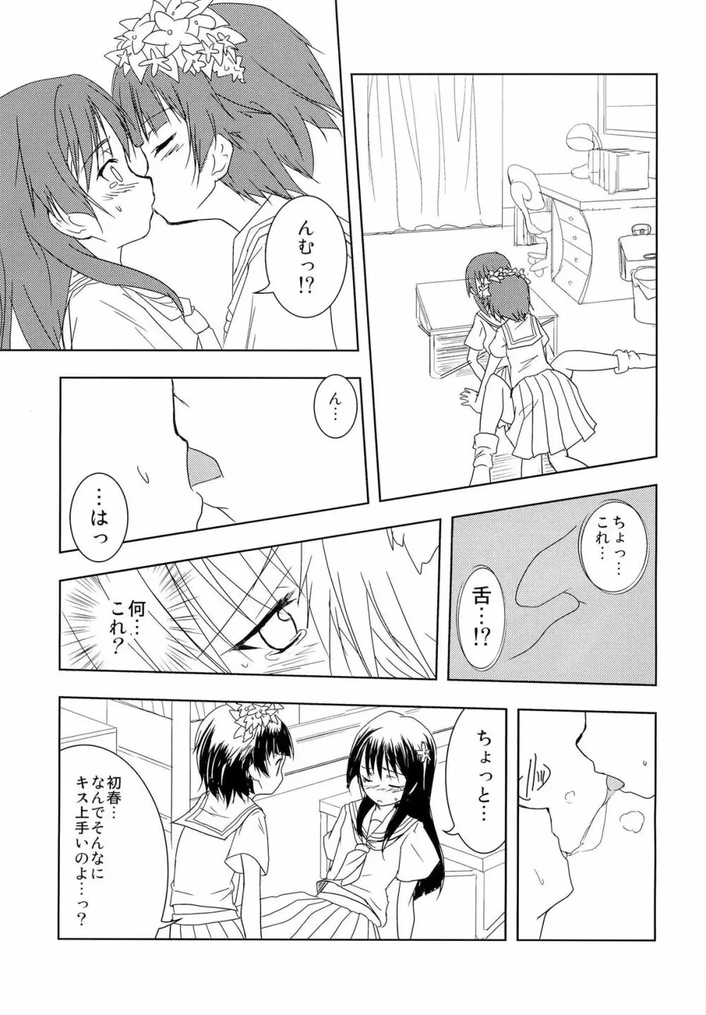 とある二人の春×佐天 - page16