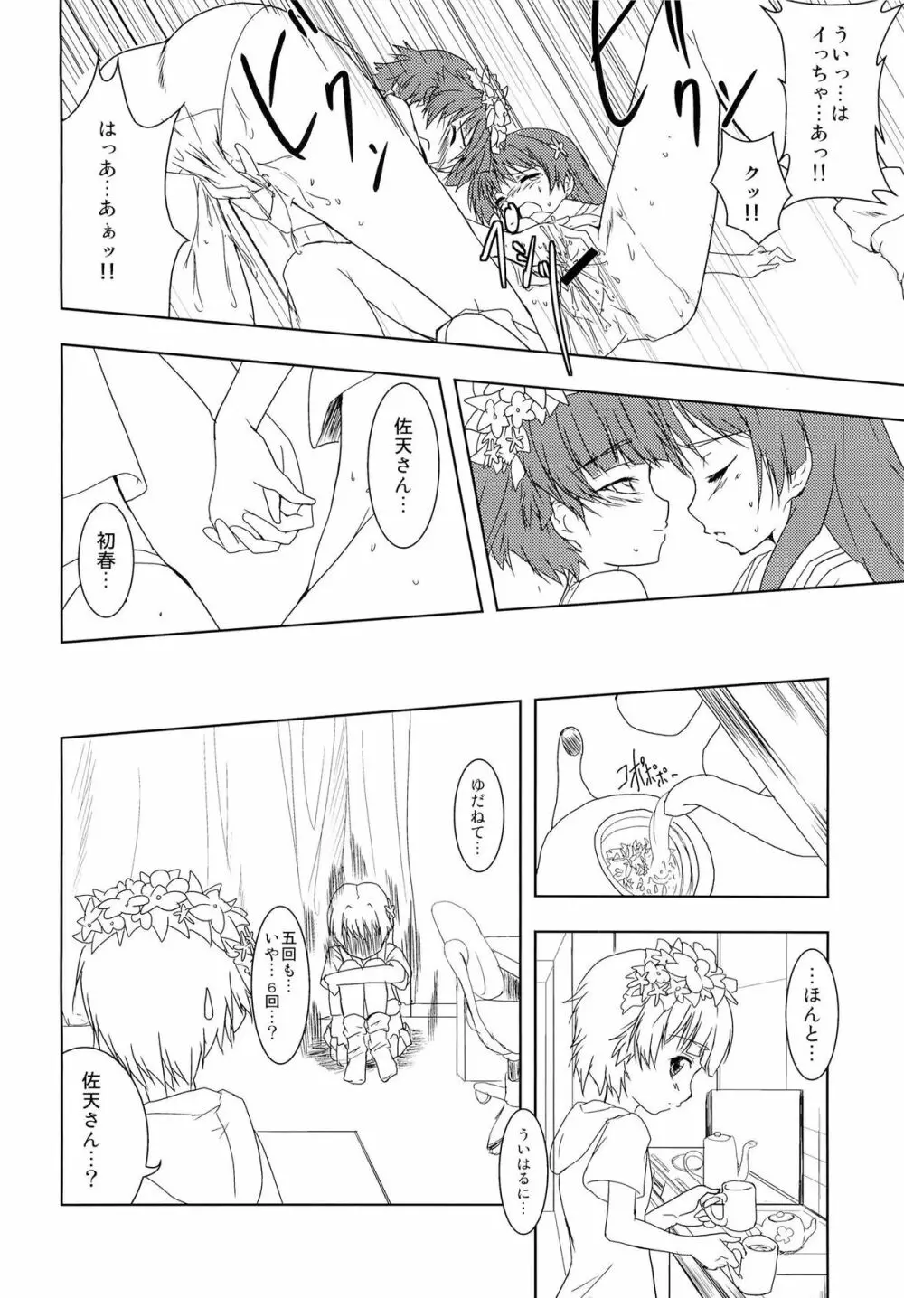 とある二人の春×佐天 - page29