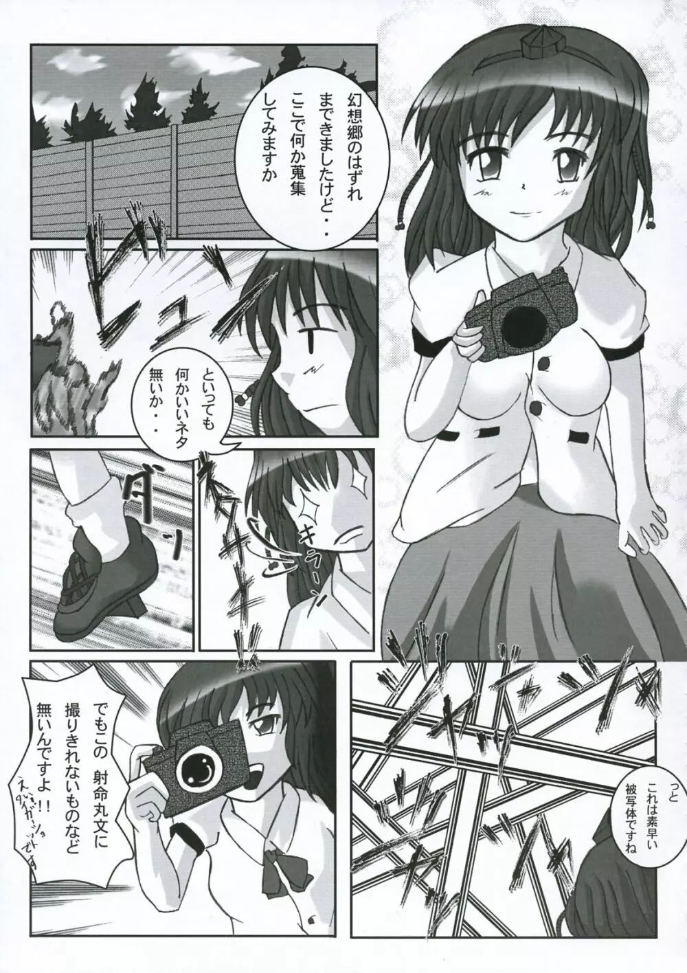 Touhou Reverse Vector Book, Falling to Earth {Touhou Project} - page4