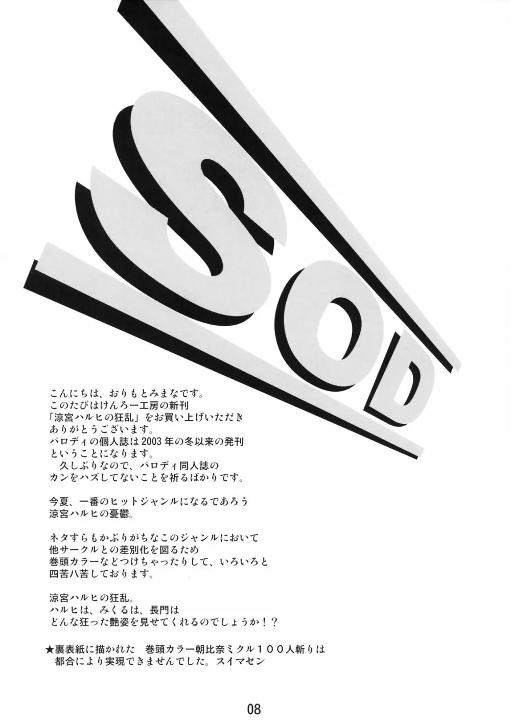 涼宮ハルヒの狂乱 - page7