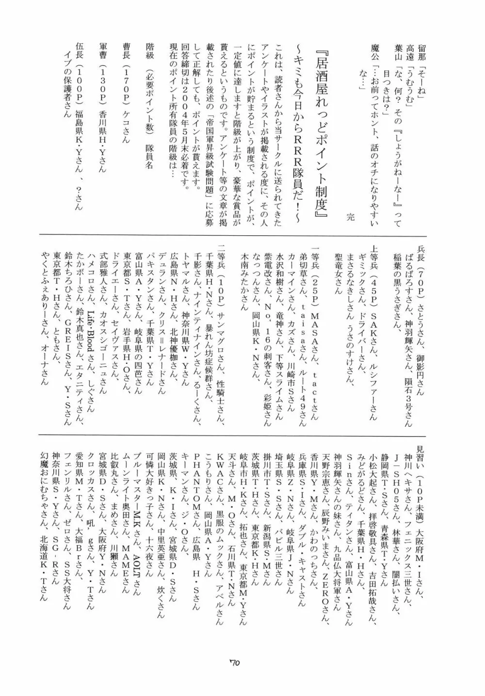 R.R.R. 72nd Book - 暗転 - page70