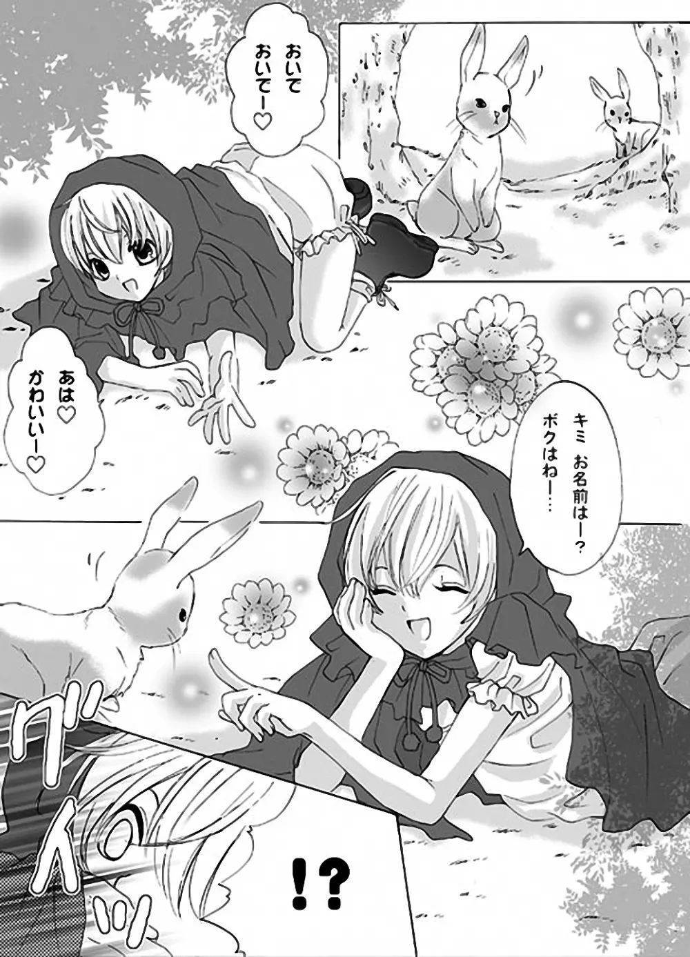 赤ずきんちゃんと狼の話 - page4