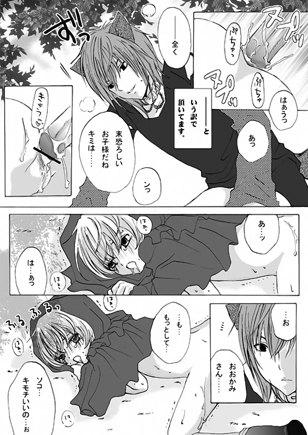 赤ずきんちゃんと狼の話 - page7